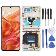 For Motorola Razr 50 Original LCD Screen Digitizer Full Assembly with Frame (Orange)