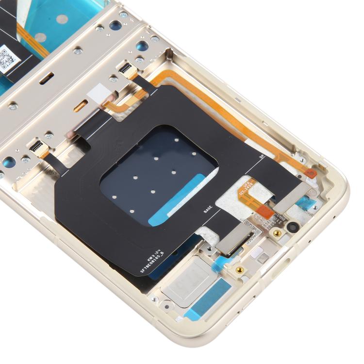For Motorola Razr 50 Original LCD Screen Digitizer Full Assembly with Frame (Orange)