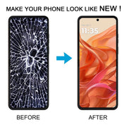 For Motorola Razr 2024 Original LCD Screen Digitizer Full Assembly with Frame (Orange)