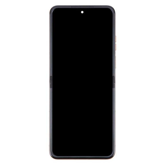 For Motorola Razr 50 Ultra Original LCD Screen Digitizer Full Assembly with Frame (Gold)