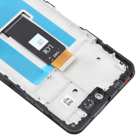 For ZTE nubia Neo 3 5G LCD Screen Digitizer Full Assembly with Frame (Black)