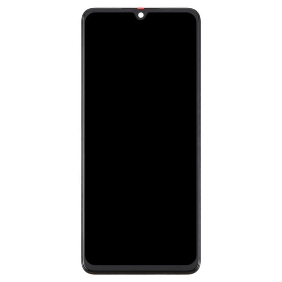 For ZTE Blade V70 Max LCD Screen Digitizer Full Assembly with Frame (Black)