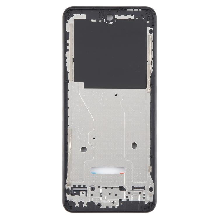 For ZTE Blade A75 4G / V60 Smart Front Housing LCD Frame Bezel Plate (Black)
