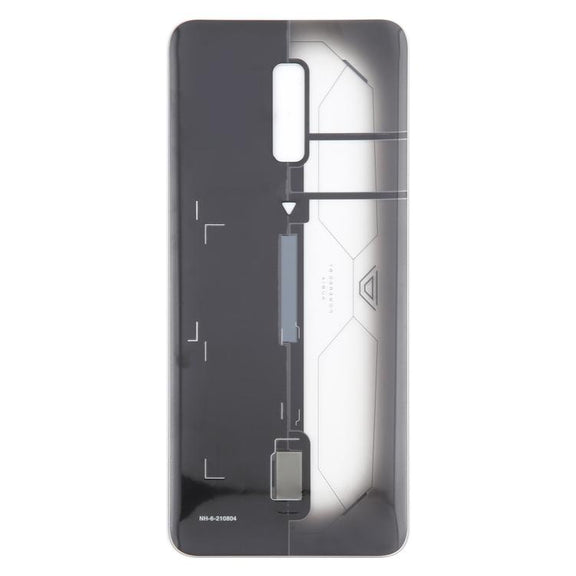For ZTE nubia RedMagic 6S Pro Glass Battery Back Cover(Transparent)