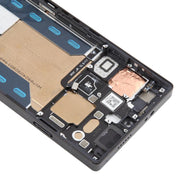 For ZTE nubia RedMagic 10S Pro+ Middle Frame Bezel Plate with In-Display Fingerprint Sensor Flex Cable (Black)