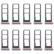 For Motorola Moto E30 10pcs Original SIM Card Tray + SIM Card Tray + Micro SD Card Tray (Grey) - free shipping - PMC TechLife - Order now!