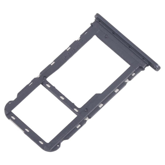 For Motorola Moto G60 10pcs Original SIM + Micro SD Card Tray (Black)