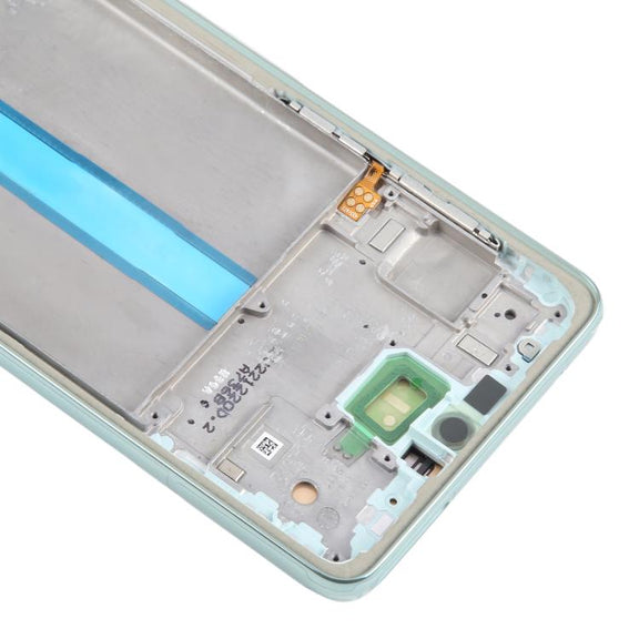 For Samsung Galaxy A73 5G SM-A736B OLED LCD Screen Digitizer Full Assembly with Frame(Green)