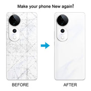 For vivo T3 Ultra 5G V2426 Original Battery Back Cover with Camera Lens(Light Green)