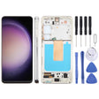 For Samsung Galaxy S23 SM-S911B EU Version 5.96 inch TFT LCD Screen Digitizer Full Assembly with Frame, Not Supporting Fingerprint Identification (Silver) - free shipping - PMC TechLife - Order now!