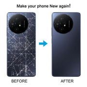 For TCL 50 XL NxtPaper Original Back Cover with Camera Lens Cover(Black)
