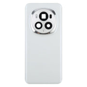For Honor Magic6 Pro Back Cover with Camera Lens Cover(White)
