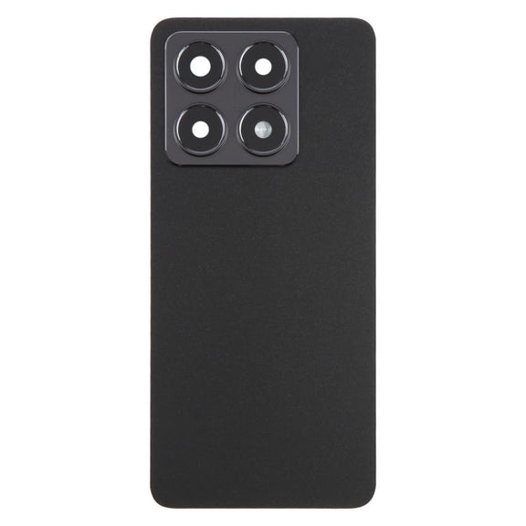 For Xiaomi 14T OEM Back Cover with Camera Lens Cover(Black)
