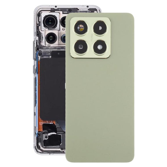 For Xiaomi 14T OEM Back Cover with Camera Lens Cover(Green)