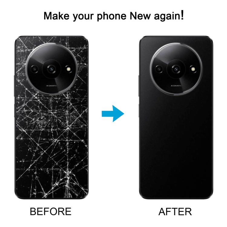 For Xiaomi Redmi A3x 4G OEM Back Cover(Black)