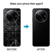 For Xiaomi Redmi A3 4G OEM Back Cover with Camera Lens Cover(Black)