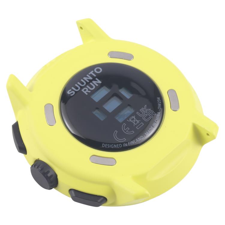 For Suunto Run Lime Original Back Cover Full Assembly (Yellow)