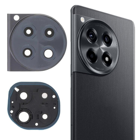 For OnePlus 12R Camera Lens Cover (Titanium Color)