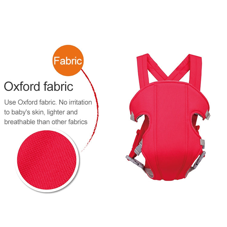 Multiposition Safety Baby Carrier Backpack(Red)