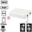 Mini Bluetooth Music Receiver for iPhone 4 & 4S / 3GS / 3G / iPad 3 / iPad 2 / Other Bluetooth Phones & PC, Size: 60 x 36 x 15mm (White) - Bluetooth Dongle by PMC TechLife | Online Shopping South Africa | PMC TechLife | Buy Now Pay Later Mobicred