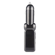 BC-06 Bluetooth Car Kit FM Transmitter Car MP3 Player with LED Display 2 USB Charger & Handsfree Function(Black)