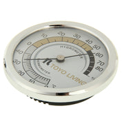 Indoor Thermometer and Hygrometer (TH123)(Silver)