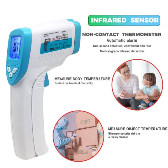 DT8018 Non-contact Forehead Body Infrared Thermometer, Temperature Range: 32.0 Degree C