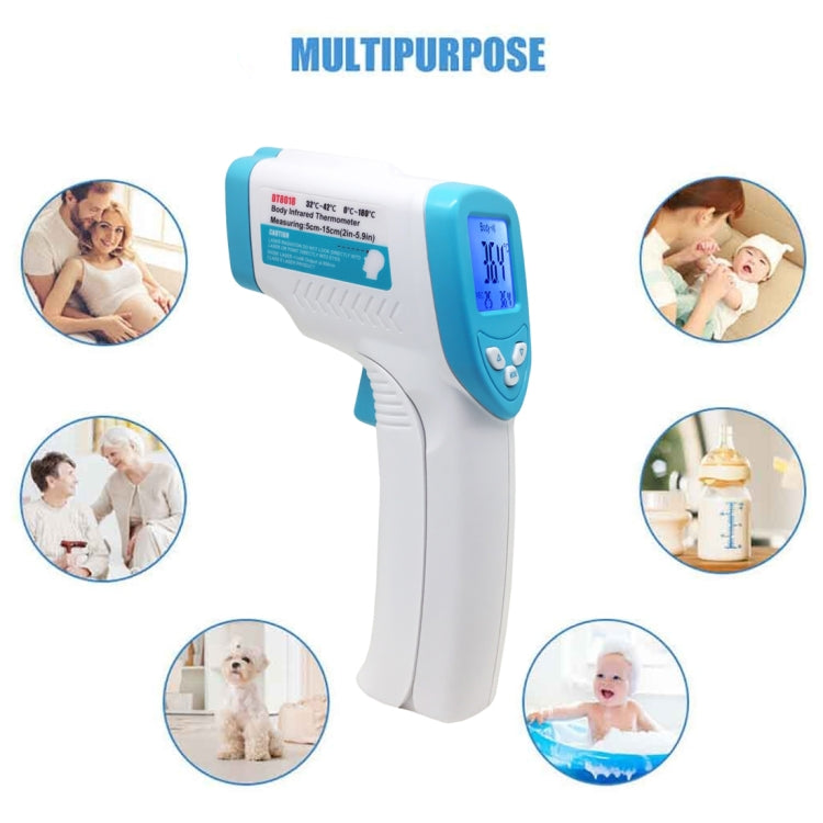 DT8018 Non-contact Forehead Body Infrared Thermometer, Temperature Range: 32.0 Degree C