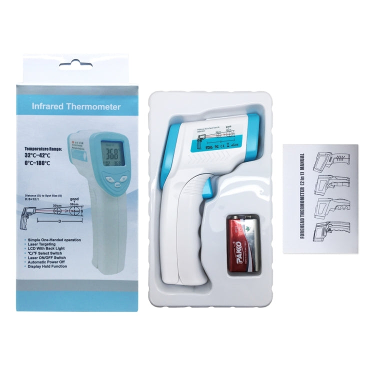 DT8018 Non-contact Forehead Body Infrared Thermometer, Temperature Range: 32.0 Degree C