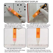Pen Non-contact AC Voltage Alert Detector 90V-1000V (Blue)