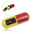Portable Timer Pill Medicine Reminder Drug Box Keychain(Red) - Pill Boxes by PMC TechLife | Online Shopping South Africa | PMC TechLife