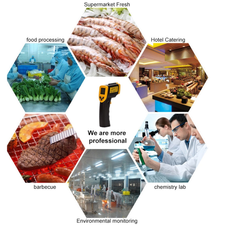 Infrared Thermometer, Temperature Range: -50