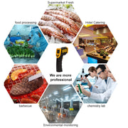 Infrared Thermometer, Temperature Range: -50