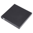USB Slim Portable Optical Drive (CD-ROM)(Black) - Rewritable Drive by PMC TechLife | Online Shopping South Africa | PMC TechLife | Buy Now Pay Later Mobicred