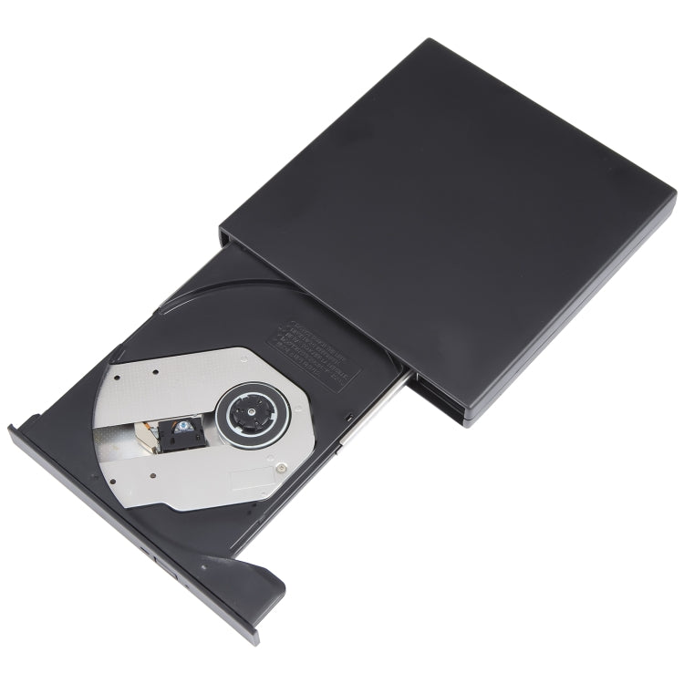 USB Slim Portable Optical Drive (CD-ROM)(Black)