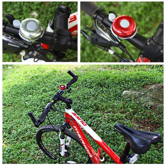 Mini Aluminum Alloy Bicycle Bell Ring(Black)
