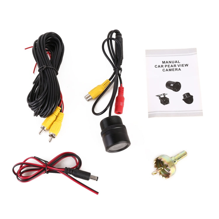 LED Sensor Car Rear View Camera, Support Color Lens/ 120 Degrees Viewable / Water-resistant & Night Sensor function, Diameter: 28mm (E328)(Black)
