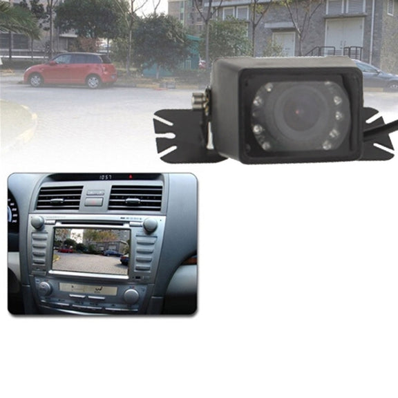 LED Sensor Car Rear View Camera, Support Color Lens/135��Viewable / Water-resistant & Night Sensor function (E327)(Black)