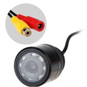 E325 LED Sensor Car Rear View Camera, Support Color Lens / 120 Degree Viewable / Water-resistant & Night Sensor Function, Diameter: 28mm(Black)