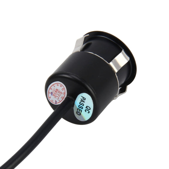 16.5mm Water-resistant Rear View Camera for Car GPS, Wide viewing angle: 120 degree (DM1637)(Black)