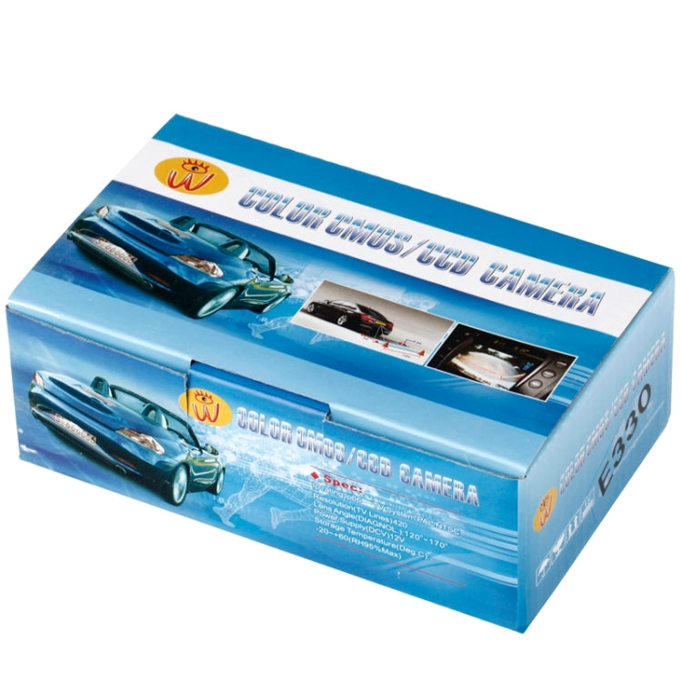 E330 Water-resistant Auto Car Rear View Camera for Security Backup Parking, Wide Viewing Angle: 170 Degree