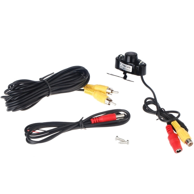 E400 Water-resistant 2 LED Color CMOS/CCD Auto Car Rear View Camera for Security Backup Parking