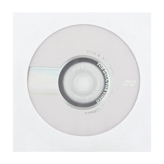 12cm Blank DVD-R, 4.7GB/120mins, Pack of 50