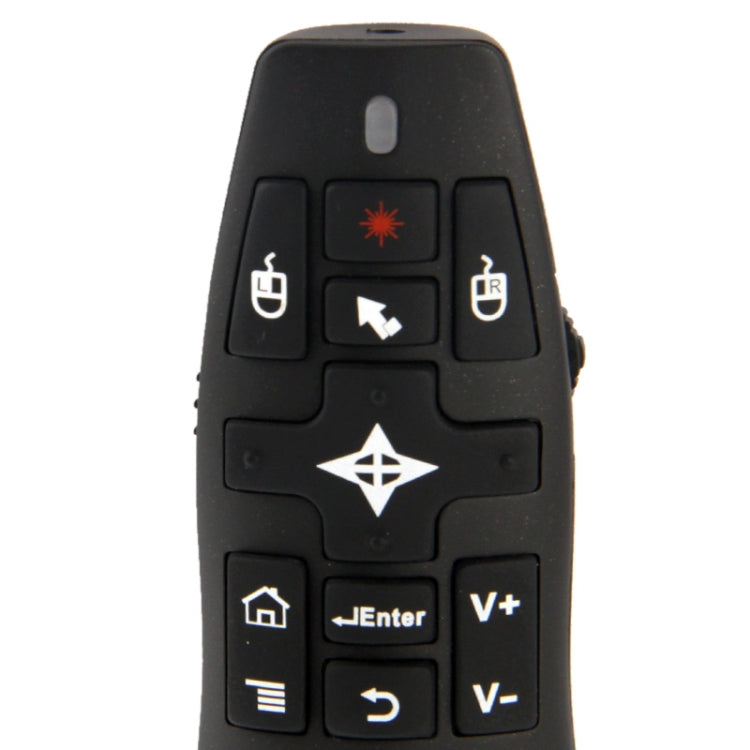 2.4G Wireless Presenter Laser Pointer Fly Mouse Rii Professional Air Mouse R900 for HTPC / Android TV BOX / PS3 / XBOX360 / Tablet PC (K14 R900)(Black)