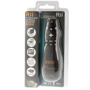 2.4G Wireless Presenter Laser Pointer Fly Mouse Rii Professional Air Mouse R900 for HTPC / Android TV BOX / PS3 / XBOX360 / Tablet PC (K14 R900)(Black)