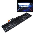 European Car License Plate Frame Rear View Camera, Size: 52.8cm x 12.6cm(Black) - Rear View Cameras by PMC TechLife | Online Shopping South Africa | PMC TechLife | Buy Now Pay Later Mobicred