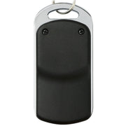 315MHz Metal Learning Code 4 Keys Remote Control for Car Garage Door (Black + Silver)
