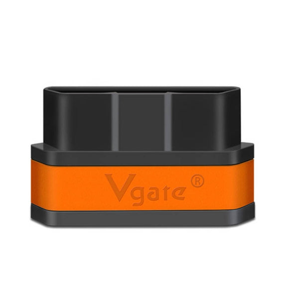 High Quality Super Mini Vgate iCar2 ELM327 OBDII WiFi Car Scanner Tool, Support Android & iOS(Black+Orange)