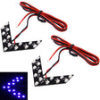 14 LED 3528 SMD Arrows Light for Car Side Mirror Turn Signal (Pairs) - Arrow Turn Lights by PMC TechLife | Online Shopping South Africa | PMC TechLife | Buy Now Pay Later Mobicred