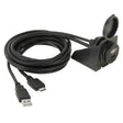 USB 2.0 & Mini HDMI (Type-C) Male to USB 2.0 & HDMI (Type-A) Female Adapter Cable with Car Flush Mount, Length: 2m - DIY Cables by PMC TechLife | Online Shopping South Africa | PMC TechLife | Buy Now Pay Later Mobicred